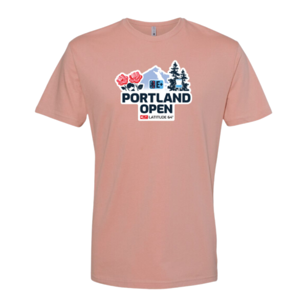 2023 Portland Open Tournament Shirt - Desert Pink For Discount