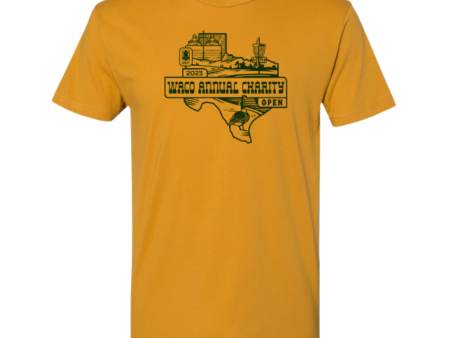 2023 WACO Annual Charity Open Shirt - Antique Gold For Cheap