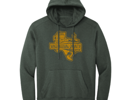 2023 WACO Annual Charity Open Hoodie - Heather Forest Green Sale