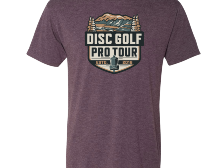 DGPT Fall Shirt - Heather Purple For Sale