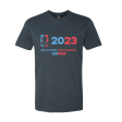 2023 DGPT Tour Schedule Shirt - Heather Navy Sale