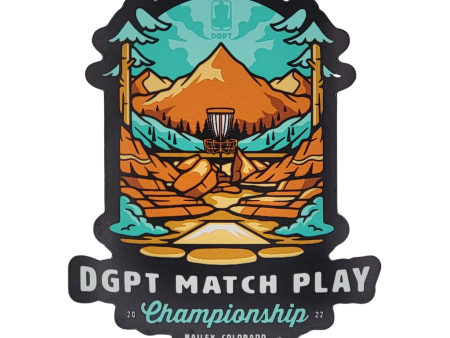 2022 DGPT Match Play Championship Magnet Sale