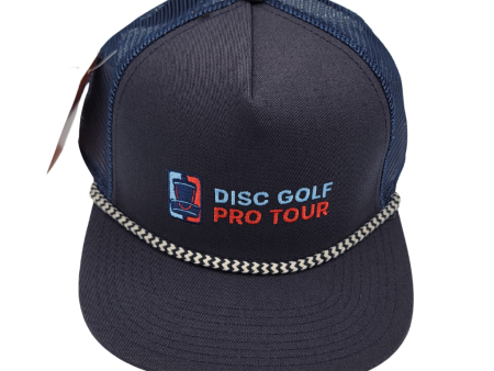 DGPT Bar Stamp - Flatbill Snapback - Navy Cheap