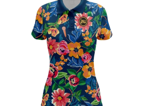 (Women s) Diameter Apparel Big Jerm Floral Polo on Sale