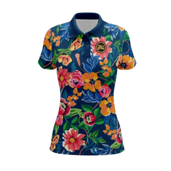 (Women s) Diameter Apparel Big Jerm Floral Polo on Sale